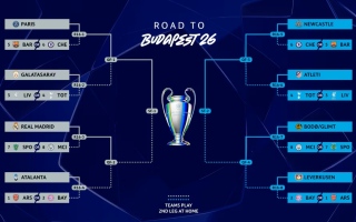 الصورة: قرعة دور الـ16 لدوري أبطال أوروبا تسحب الجمعة.. ومواجهة متوقعة بين الريال والسيتي