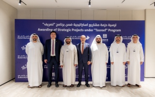 الصورة: بلدية دبي تُرسي عقود 5 مشاريع ضمن برنامج "تصريف" بتكلفة 2.5 مليار درهم