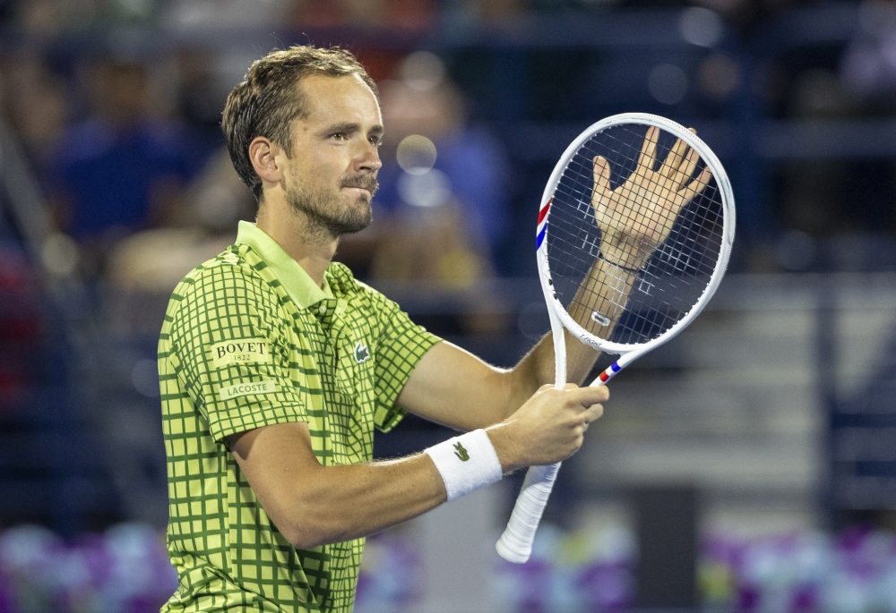 الروسي دانييل مدفيديف.
تصوير: دينيس مالاري