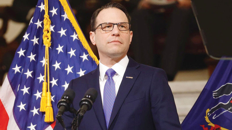 حاكم بنسلفانيا جوش شابيرو يستعد للترشح للرئاسة. أرشيفية