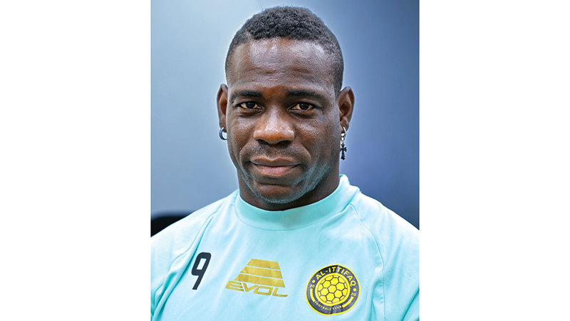 ماريو بالوتيلي: هدفي مع نادي الاتفاق هو الصعود إلى دوري المحترفين خلال عام أو عامين.