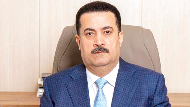 محمد شياع السوداني: العراق يستنكر الاعتداءات الإيرانية ويؤكد تضامنه مع الإمارات في كل ما تقوم به للدفاع عن سيادتها وأمنها.