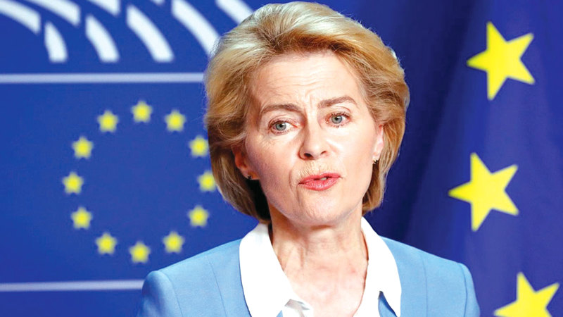 أورسولا فون دير لاين: الاعتداءات الإيرانية السافرة على الإمارات وعدد من الدول العربية انتهاك خطير لسيادتها ولمبادئ القانون الدولي.