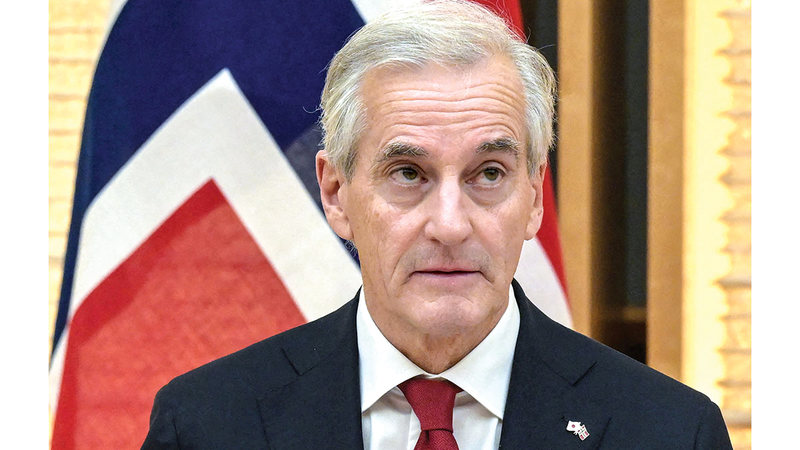 يوناس غار ستور: الاعتداءات الإيرانية السافرة على الإمارات ودول شقيقة، تصعيد خَطِر يُهدّد أمن المنطقة واستقرارها.