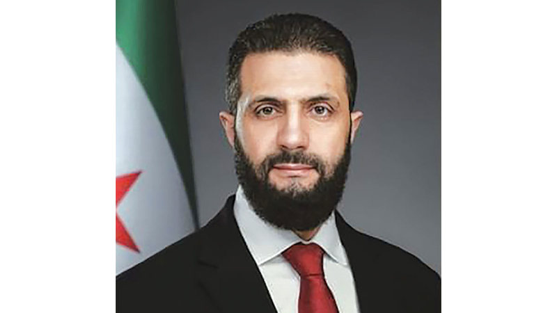 أحمد الشرع: سورية تتضامن مع دولة الإمارات إثر الاعتداءات الإيرانية السافرة على أراضيها.