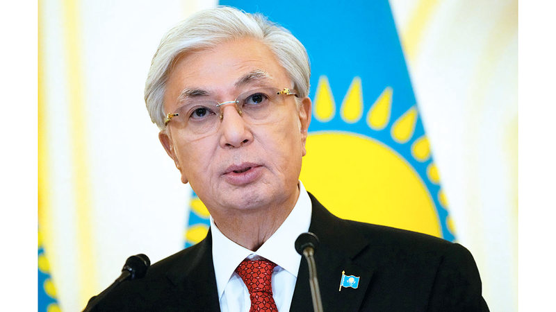 قاسم جومارت توكاييف: كازاخستان تدعم الإمارات في كل ما تتخذه من إجراءات لحماية سيادتها وأمنها الوطني.