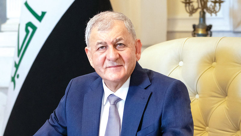 عبداللطيف جمال رشيد: العراق يؤكد التضامن مع دولة الإمارات إثر الاعتداءات الإيرانية على أراضيها.