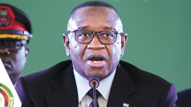 جوليوس مادا بيو: الاعتداءات الإيرانية السافرة على الإمارات ودول شقيقة انتهاك للقانون الدولي.