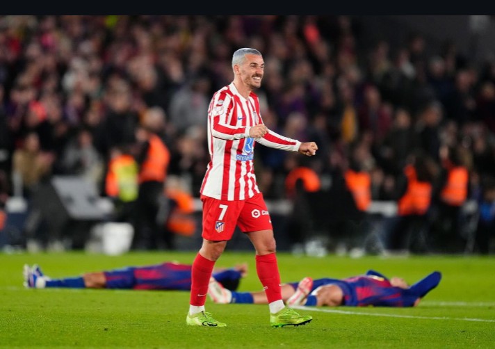 غريزمان يسخر من برشلونة بصورة قاسية