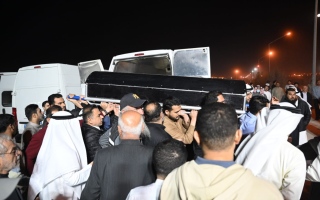 الصورة: الكويت تشيع الطفلة &laquo;إلنا&raquo; ضحية العدوان الإيراني