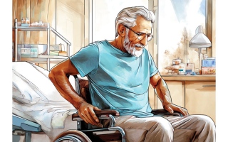 الصورة: &laquo;أبوعبدالحميد&raquo; يحتاج إلى 118.6 ألف درهم لتبديل مفصلي الوركين