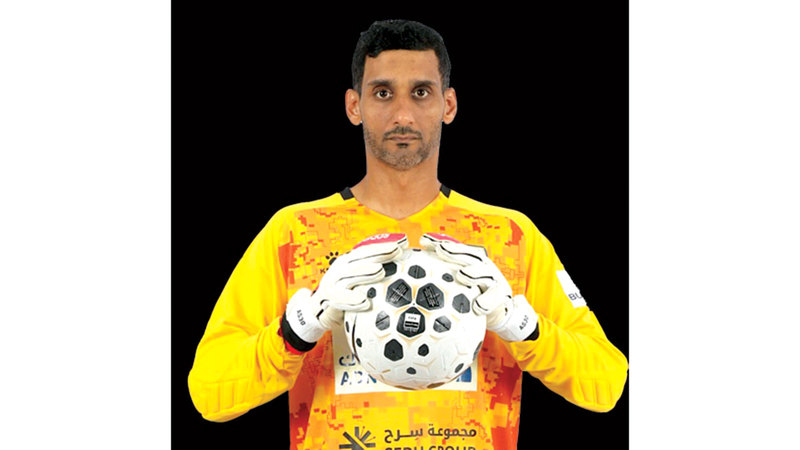 حارس الظفرة عبدالله سلطان. من المصدر