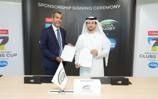 الصورة: إطلاق كأس الإمارات لسباعيات الرجبي للأندية الآسيوية