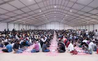 الصورة: &laquo;بيت الخير&raquo; توزّع مليون وجبة إفطار خلال النصف الأول من رمضان