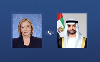 الصورة: رئيسة الوزراء الإيطالية تدين استمرار الاعتداءات الإيرانية وتؤكد تضامن بلدها مع الإمارات