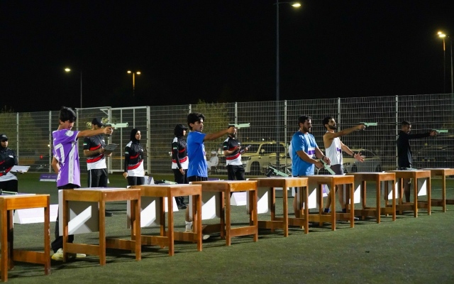 الصورة: جاسم سعيد بطل تحدي حفيت الرمضانية في &laquo;الليزر رن&raquo;