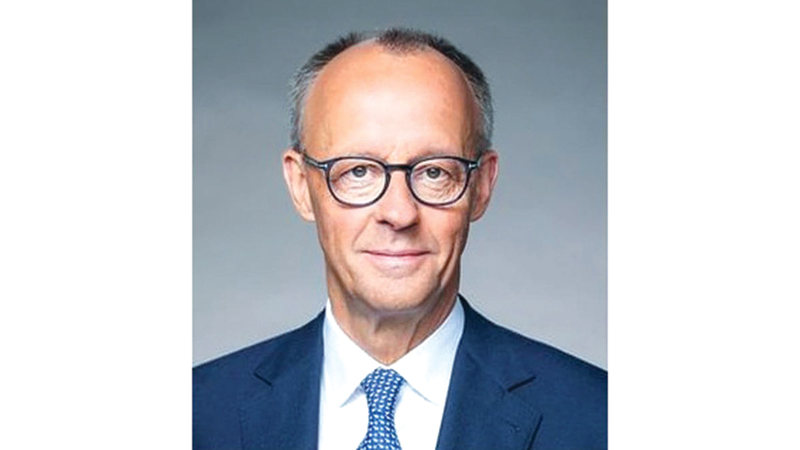 فريدريش ميرتس: ألمانيا تتضامن مع دولة الإمارات في كل ما تتخذه من إجراءات لحماية أمنها وسلامة أراضيها ومواطنيها.