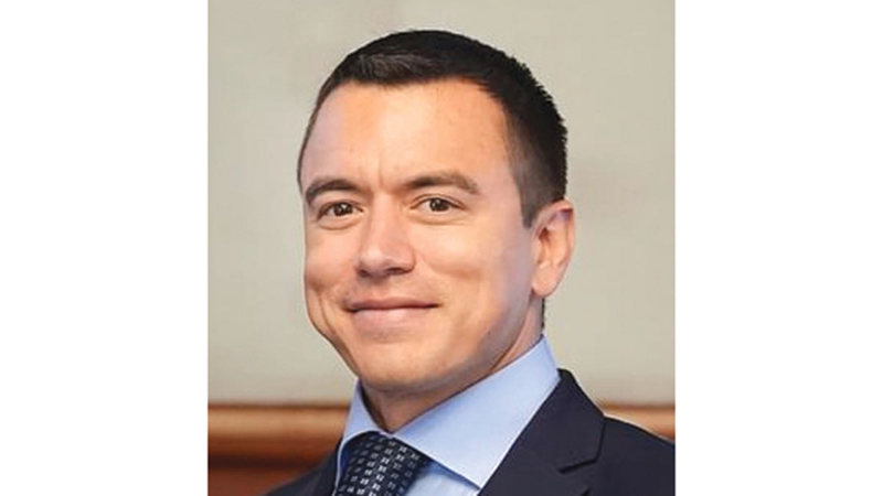 دانيال نوبوا: الإكوادور تتضامن مع الإمارات إزاء ما تتعرض له من اعتداءات إيرانية سافرة تمس سيادتها وأمنها وسلامة مواطنيها.