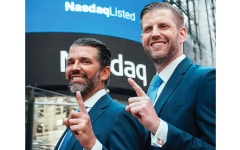 الصورة: اثنان من أبناء ترامب يستثمران في شركة لصناعة الطائرات المسيّـرة