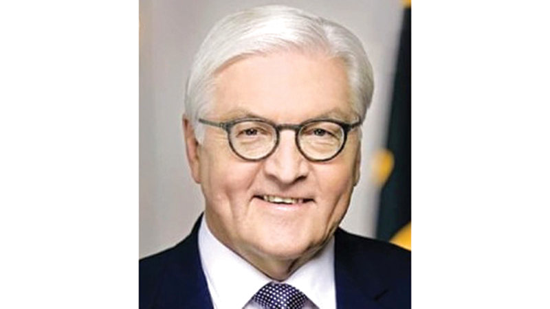 فرانك فالتر شتاينماير: ألمانيا تتضامن مع دولة الإمارات في ما تتخذه من إجراءات للحفاظ على أمنها واستقرارها، وسلامة أراضيها ومواطنيها.