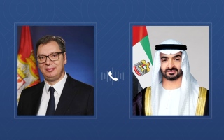 رئيس الدولة والرئيس الصربي يبحثان هاتفيا التطورات الإقليمية وتداعياتها على الأمن والاستقرار في المنطقة