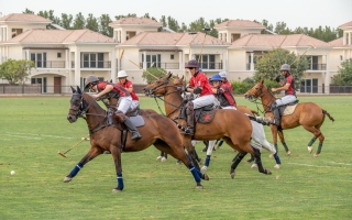 الصورة: فوز كبير لـ&laquo;الحبتور&raquo; و&laquo;الذئاب&raquo; في كأس تحدي دبي للبولو