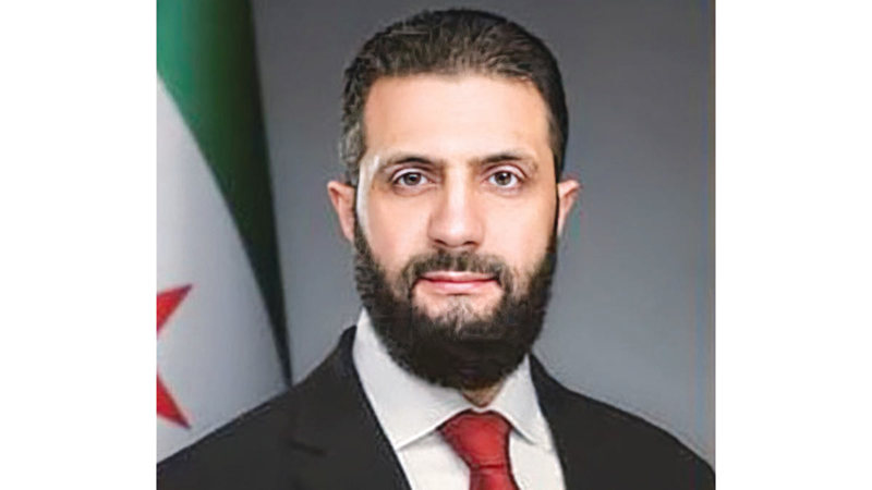 أحمد الشرع: سورية تُجدّد تضامنها مع الإمارات إزاء الاعتداءات الإيرانية السافرة على أراضيها وقنصليتها في إقليم كردستان العراق.