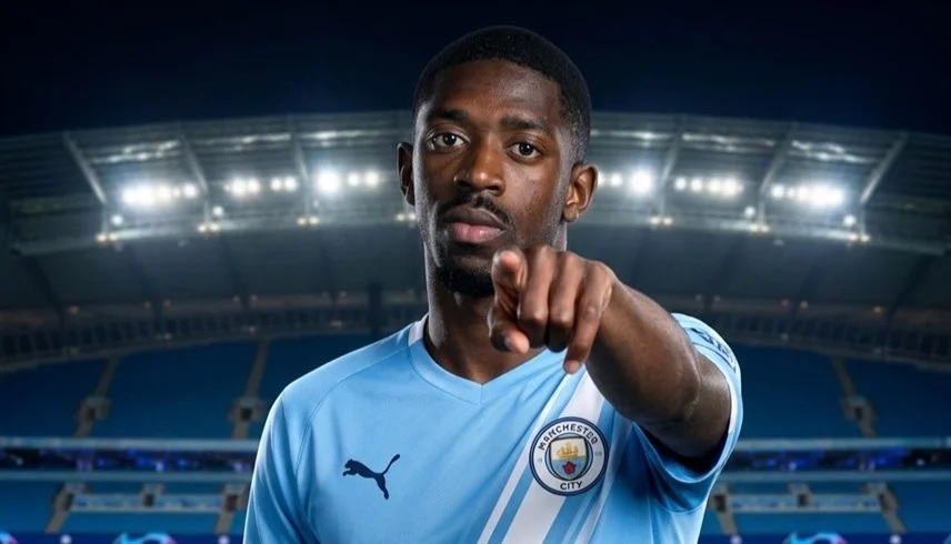 وكيل ديمبيلي يجتمع بمدير مانشستر سيتي في مدريد