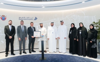 بلدية دبي الأولى عالمياً في الحصول على الاعتماد الدولي كأفضل جهة حكومية في قيادة الابتكار