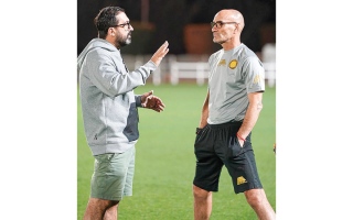 الصورة: مونتيرو: نعمل على إيصال أحمد خليل إلى أفضل حالة فنية