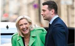 الصورة: الانتخابات البلدية في فرنسا اختبار حاسم لطموحات لوبان الرئاسية