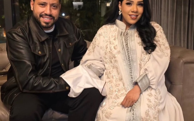 الصورة: محمد كارتر يعلن عودته إلى شيماء سيف