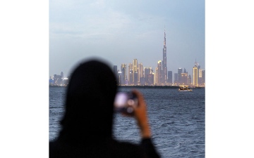 الصورة: أنوار دبي لا تخبو