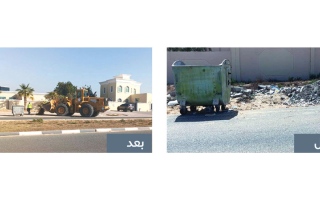 الصورة: نظافة &laquo;السلمة&raquo;