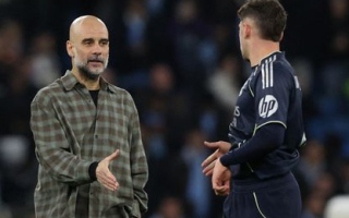 الصورة: "حديث من القلب".. ماذا قال غوارديولا بعد خروج سيتي من أبطال أوروبا أمام ريال مدريد؟