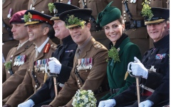 الصورة: أميرة ويلز تحضر عرضاً عسكرياً للحرس الإيرلندي