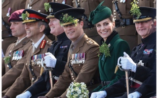 الصورة: أميرة ويلز تحضر عرضاً عسكرياً للحرس الإيرلندي