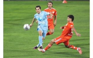 الصورة: &laquo;هدف قاتل&raquo; يحرم بني ياس من رقم تاريخي غائب منذ 5 مواسم