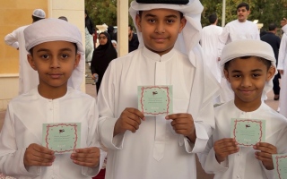 الصورة: "فرجان دبي" توزّع 300 عيدية على الأطفال في الأحياء السكنية احتفالاً بعيد الفطر السعيد