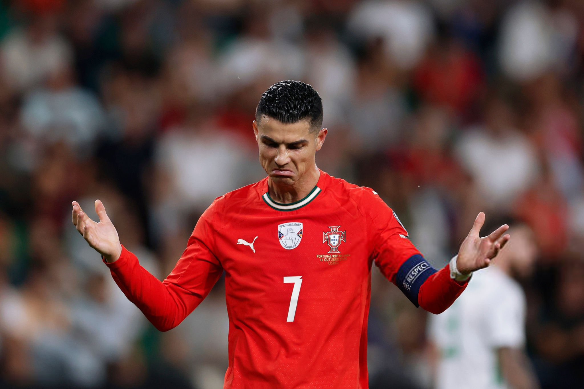 رونالدو خارج قائمة منتخب البرتغال