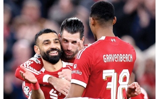 الصورة: ليفربول يخسر محمد صلاح أمام برايتون