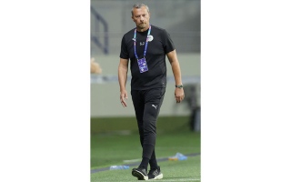 الصورة: يوكانوفيتش: النصر بحاجة إلى حلول أمام الدفاعات المنظمة