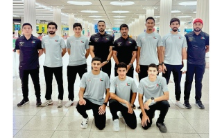 الصورة: منتخب الدرّاجات يغادر إلى الفلبين للمشاركة في &laquo;المضمار الآسيوي&raquo;