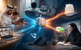 الصورة: "التربية": 4 قنوات للتواصل بين ولي الأمر والمدرسة أثناء التعلم عن بُعد