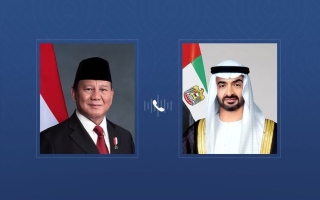 الصورة: رئيس الدولة والرئيس الإندونيسي يبحثان هاتفياً علاقات التعاون وتداعيات التطورات التي تشهدها المنطقة على الأمن الإقليمي والدولي