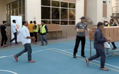 الصورة: &laquo;إفطار صائم&raquo; تُسعد 40.8 ألف عامل