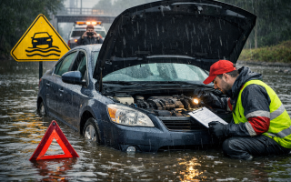 إجراءات وقائية لتجنب تلف السيارة أثناء الأمطار الغزيرة