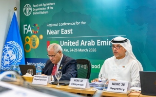 الصورة: الإمارات ترأس مؤتمر الفاو الإقليمي الـ38 وتستضيف وزراء الزراعة في أبريل