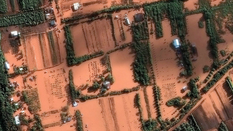 ولاية هاواي الأميركية شهدت أسوأ فيضانات منذ عقدين. رويترز