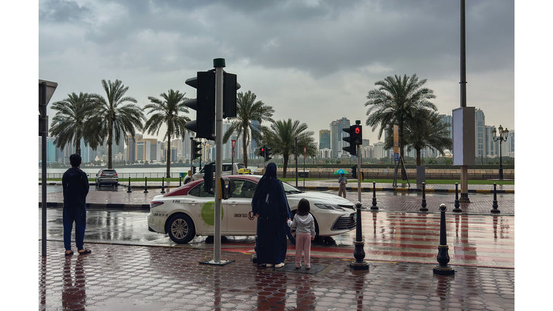 إدارة الحالة المطرية راعت ضمان سلامة المجتمع واستمرارية الخدمات. تصوير: أشوك فيرما